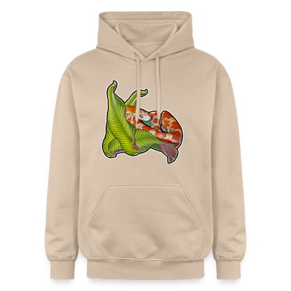 Unisex Gildan Softstyle® Midweight Hoodie Pantherophis guttatus Lava - Sand