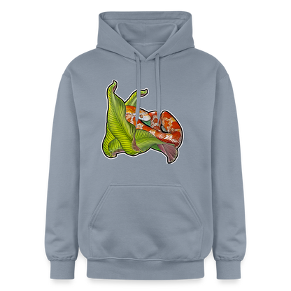 Unisex Gildan Softstyle® Midweight Hoodie Pantherophis guttatus Lava - Blau