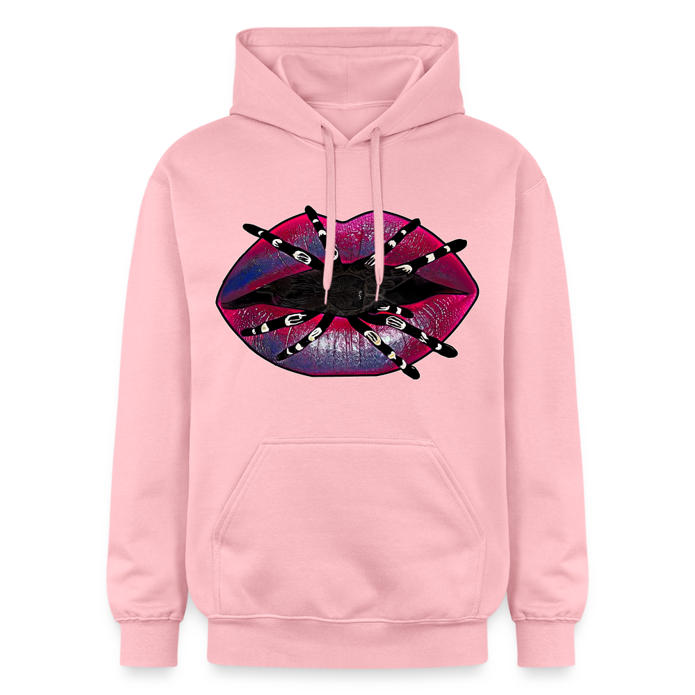 Unisex Gildan Softstyle® Midweight Hoodie Tarantula Lips - Hellrosa