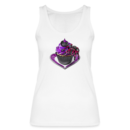 Frauen Stanley & Stella Bio Tank Top Tarantula Cupcake - weiß