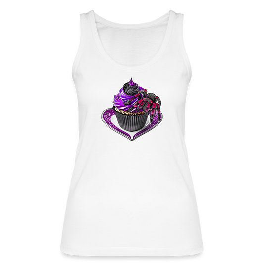 Frauen Stanley & Stella Bio Tank Top Tarantula Cupcake - weiß