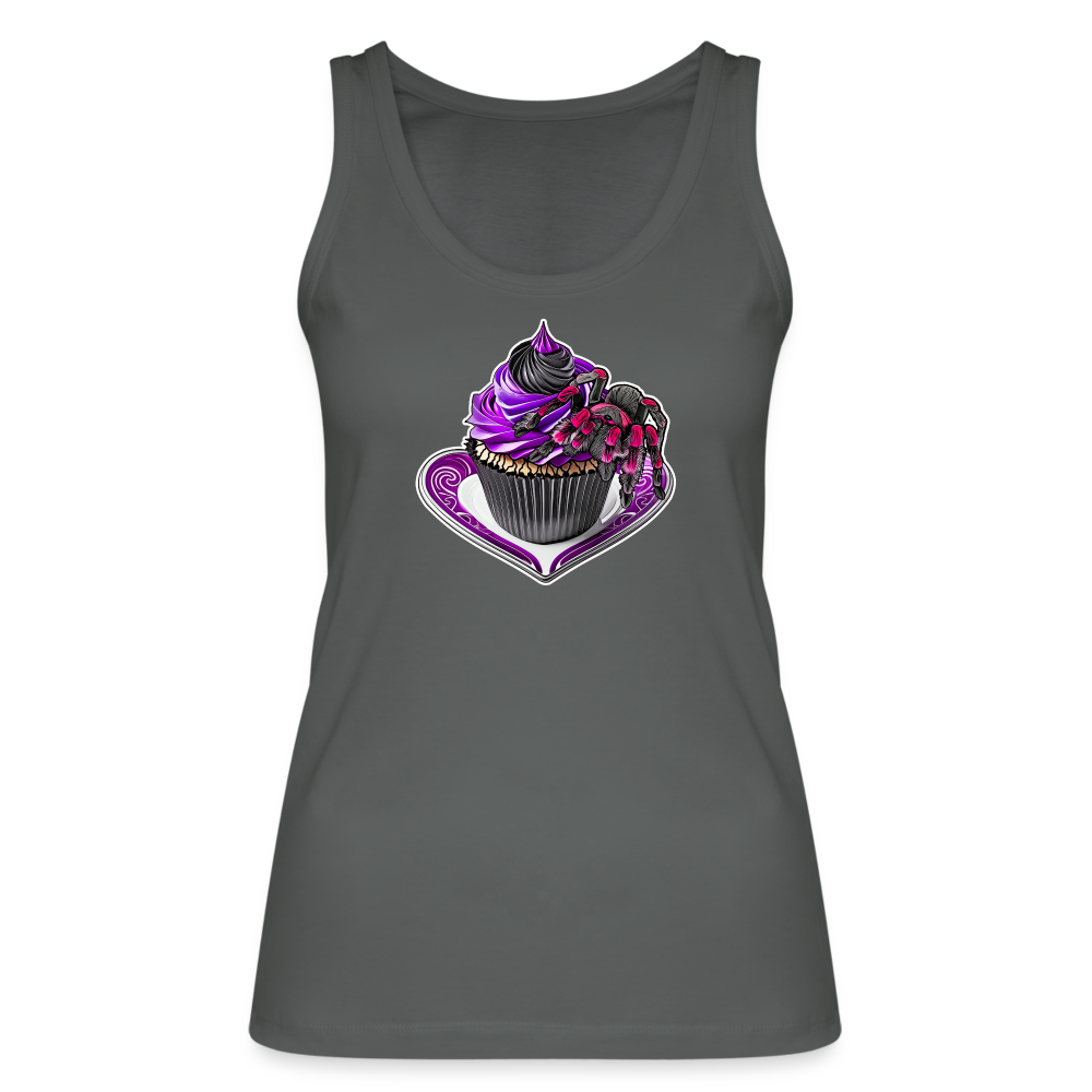 Frauen Stanley & Stella Bio Tank Top Tarantula Cupcake - Anthrazit