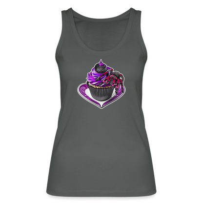 Frauen Stanley & Stella Bio Tank Top Tarantula Cupcake - Anthrazit