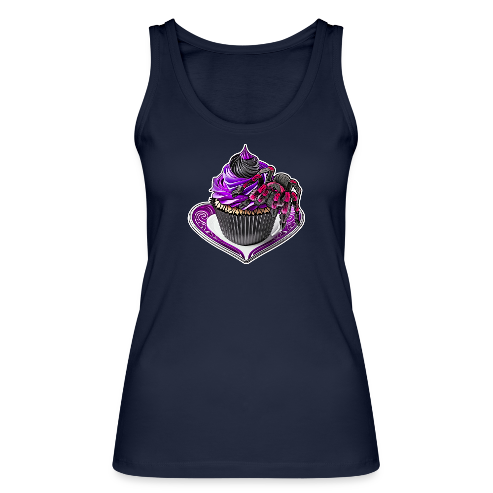Frauen Stanley & Stella Bio Tank Top Tarantula Cupcake - Navy