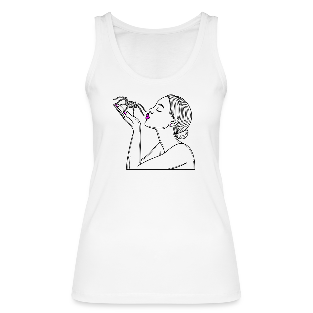 Frauen Stanley & Stella Bio Tank Top Spinnenliebe Skizze - weiß