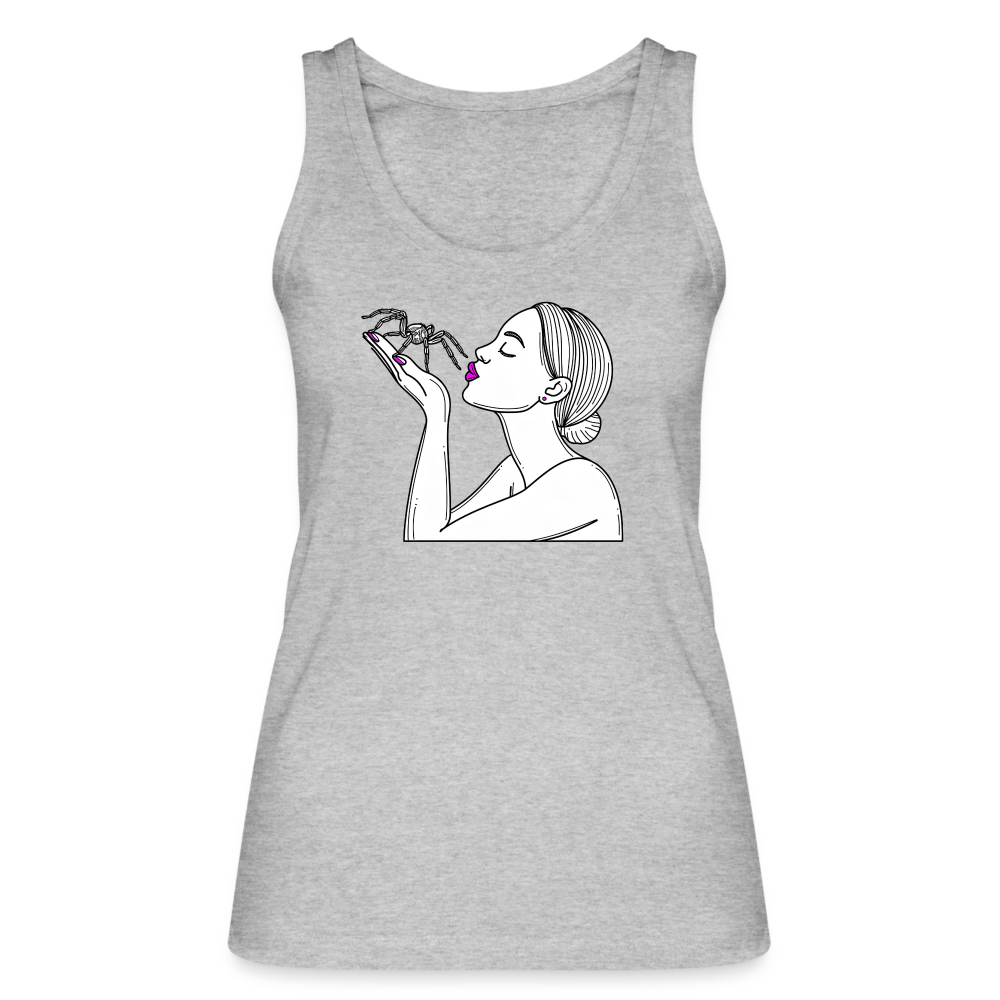 Frauen Stanley & Stella Bio Tank Top Spinnenliebe Skizze - Grau meliert