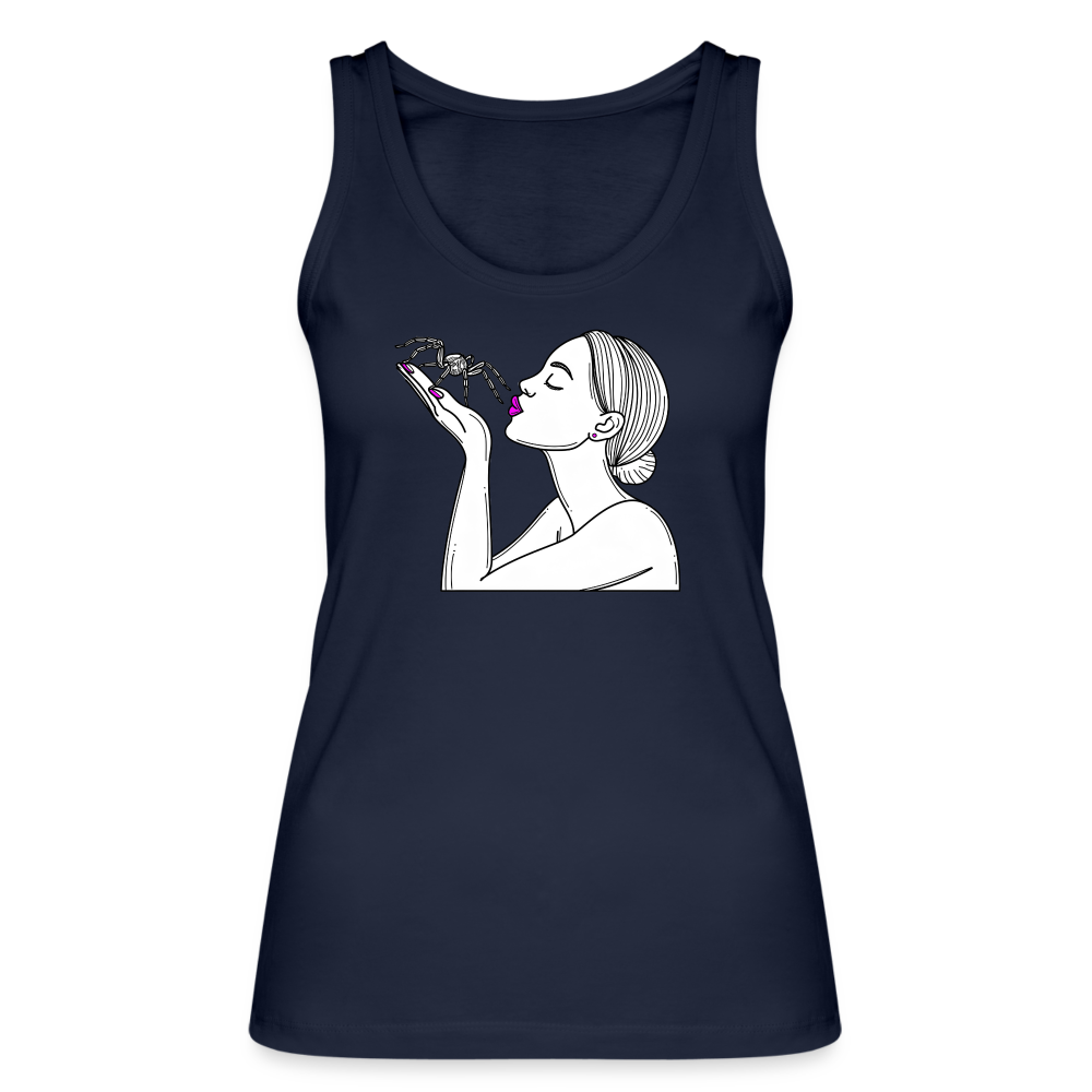 Frauen Stanley & Stella Bio Tank Top Spinnenliebe Skizze - Navy
