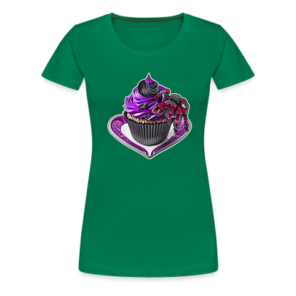 Frauen Basic T-Shirt Tarantula Cupcake - Kelly Green