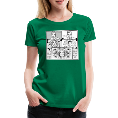Frauen Basic T-Shirt Tarantula First Date - Kelly Green