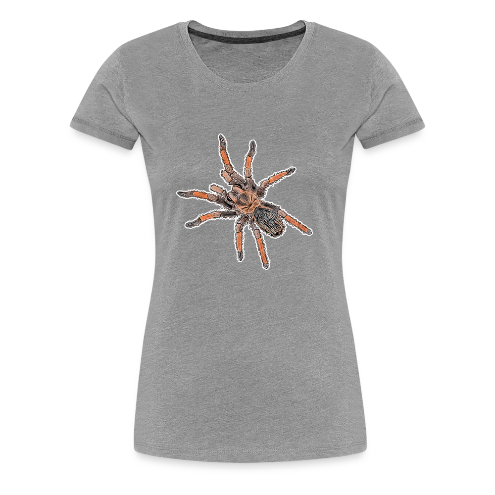 Frauen Basic T-Shirt - heather grey