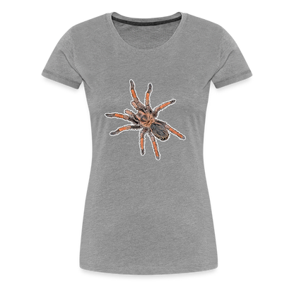 Frauen Basic T-Shirt - heather grey