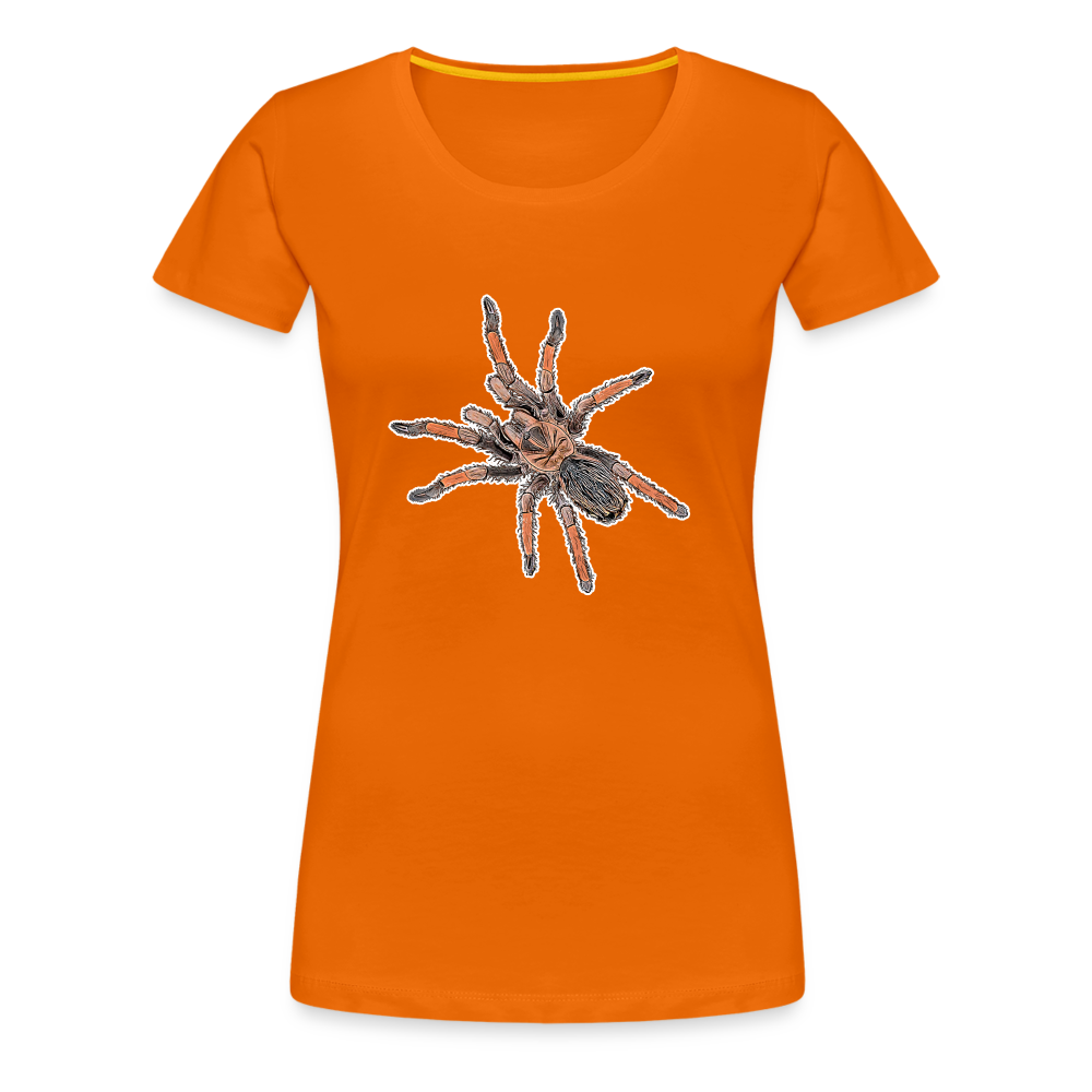 Frauen Basic T-Shirt - orange