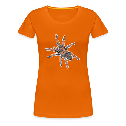 Frauen Basic T-Shirt - orange