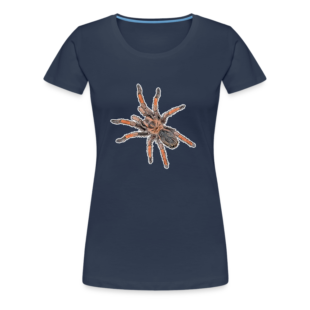 Frauen Basic T-Shirt - navy