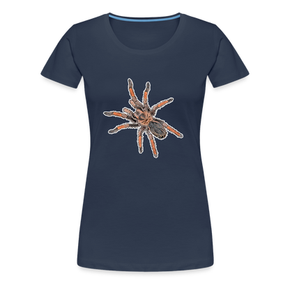 Frauen Basic T-Shirt - navy