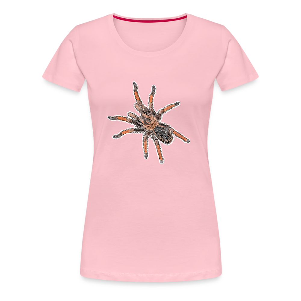 Frauen Basic T-Shirt - rose shadow