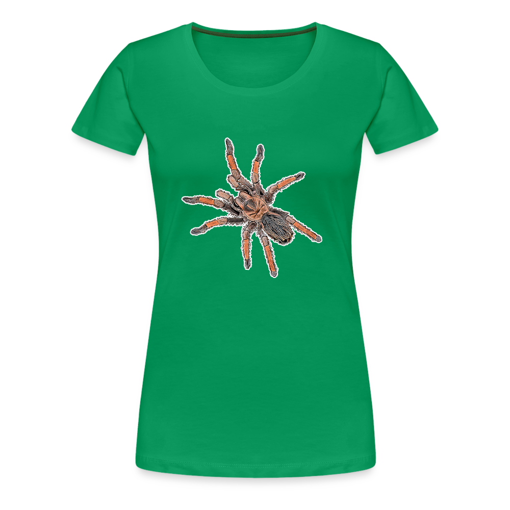Frauen Basic T-Shirt - kelly green