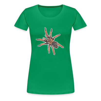 Frauen Basic T-Shirt - kelly green