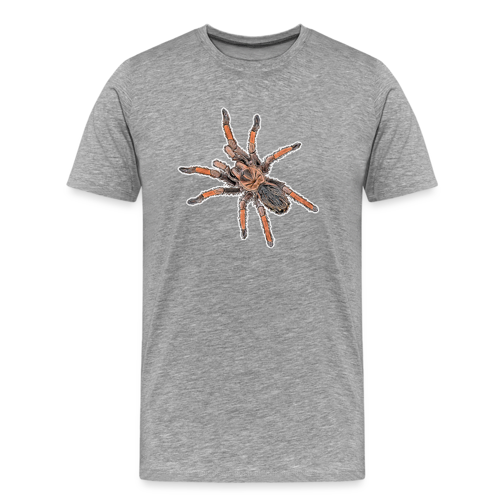 Männer Basic T-Shirt - heather grey