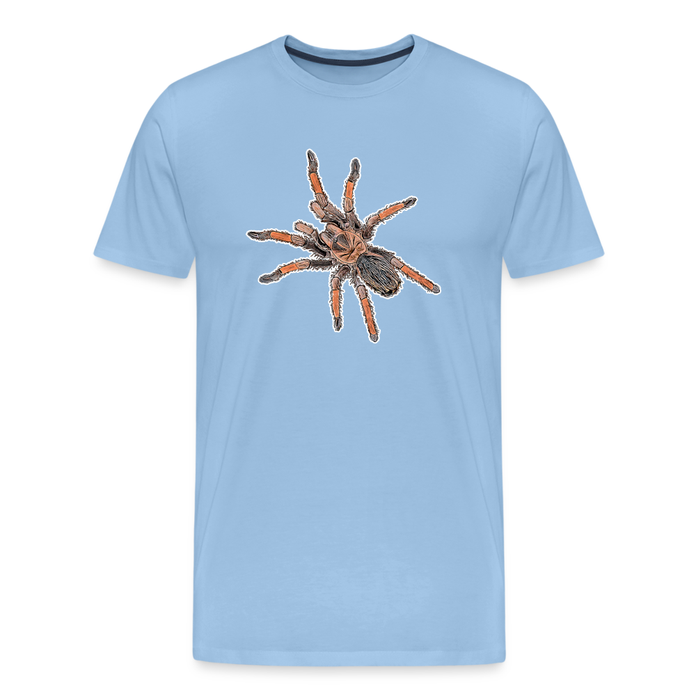 Männer Basic T-Shirt - sky