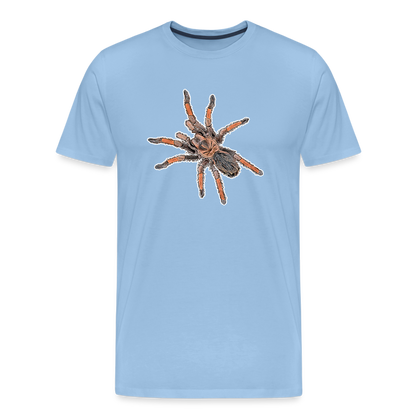 Männer Basic T-Shirt - sky