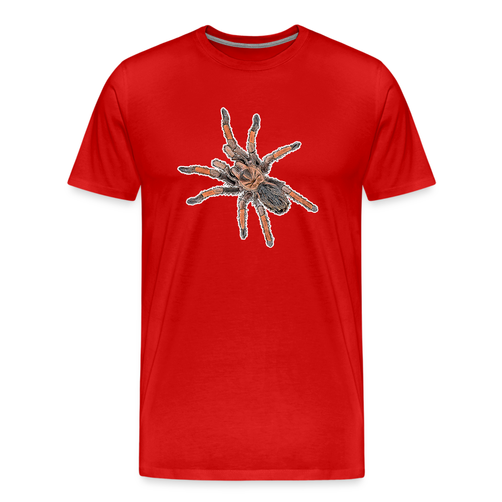 Männer Basic T-Shirt - red