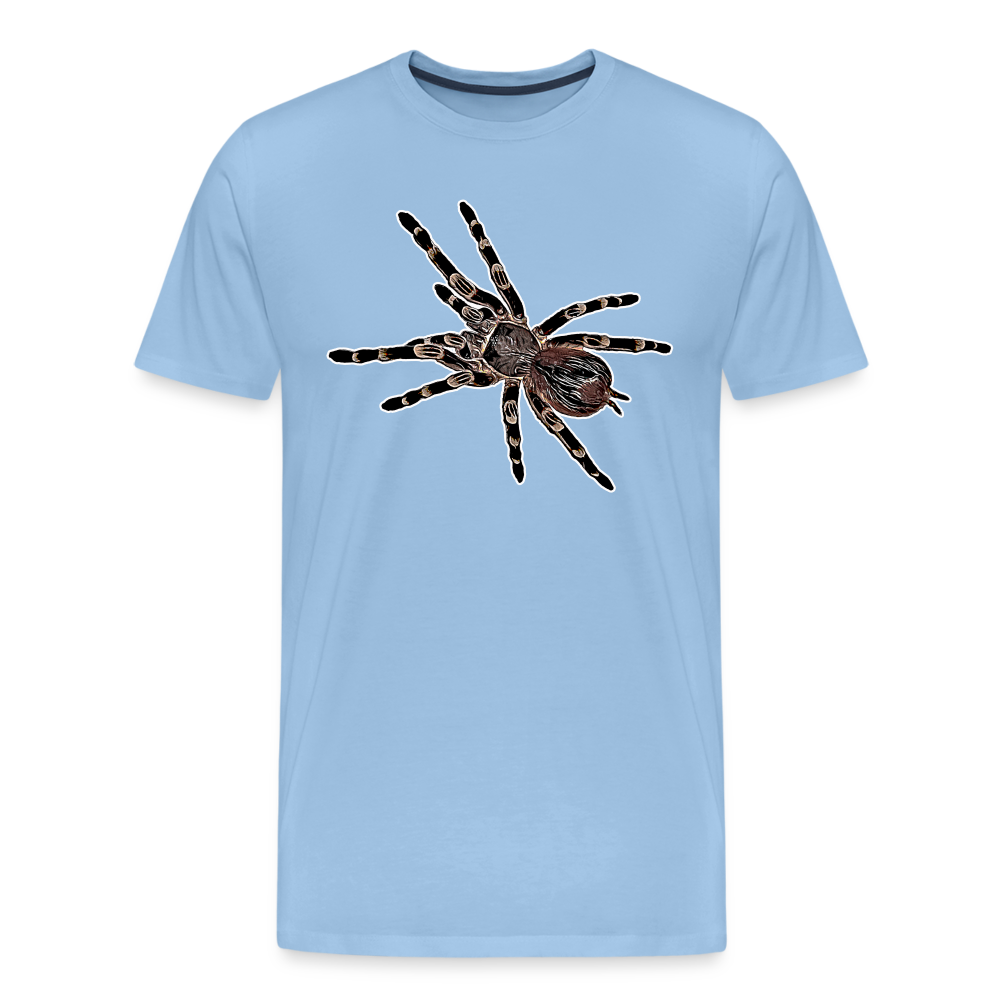 Männer Basic T-Shirt - sky
