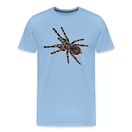 Männer Basic T-Shirt - sky