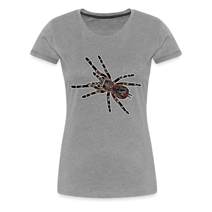 Frauen Basic T-Shirt - heather grey
