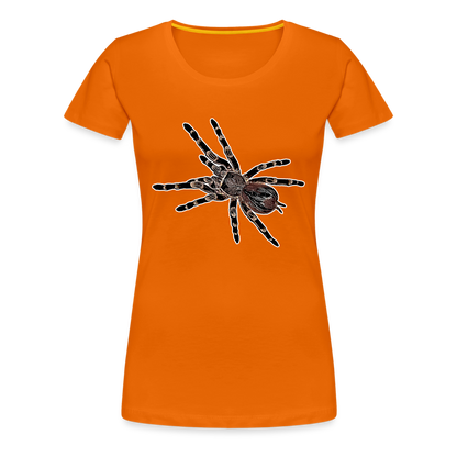 Frauen Basic T-Shirt - orange