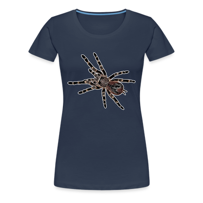 Frauen Basic T-Shirt - navy