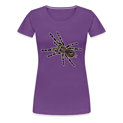 Frauen Basic T-Shirt - purple