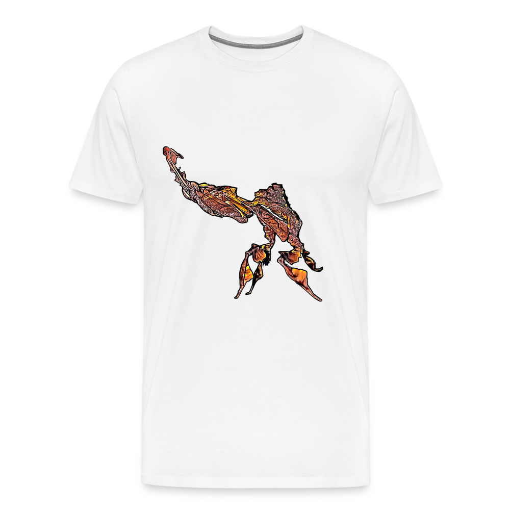 Männer Basic T-Shirt Phyllocrania paradoxa - white