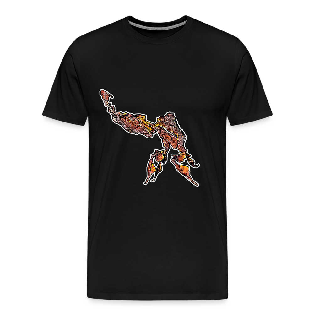 Männer Basic T-Shirt Phyllocrania paradoxa - black