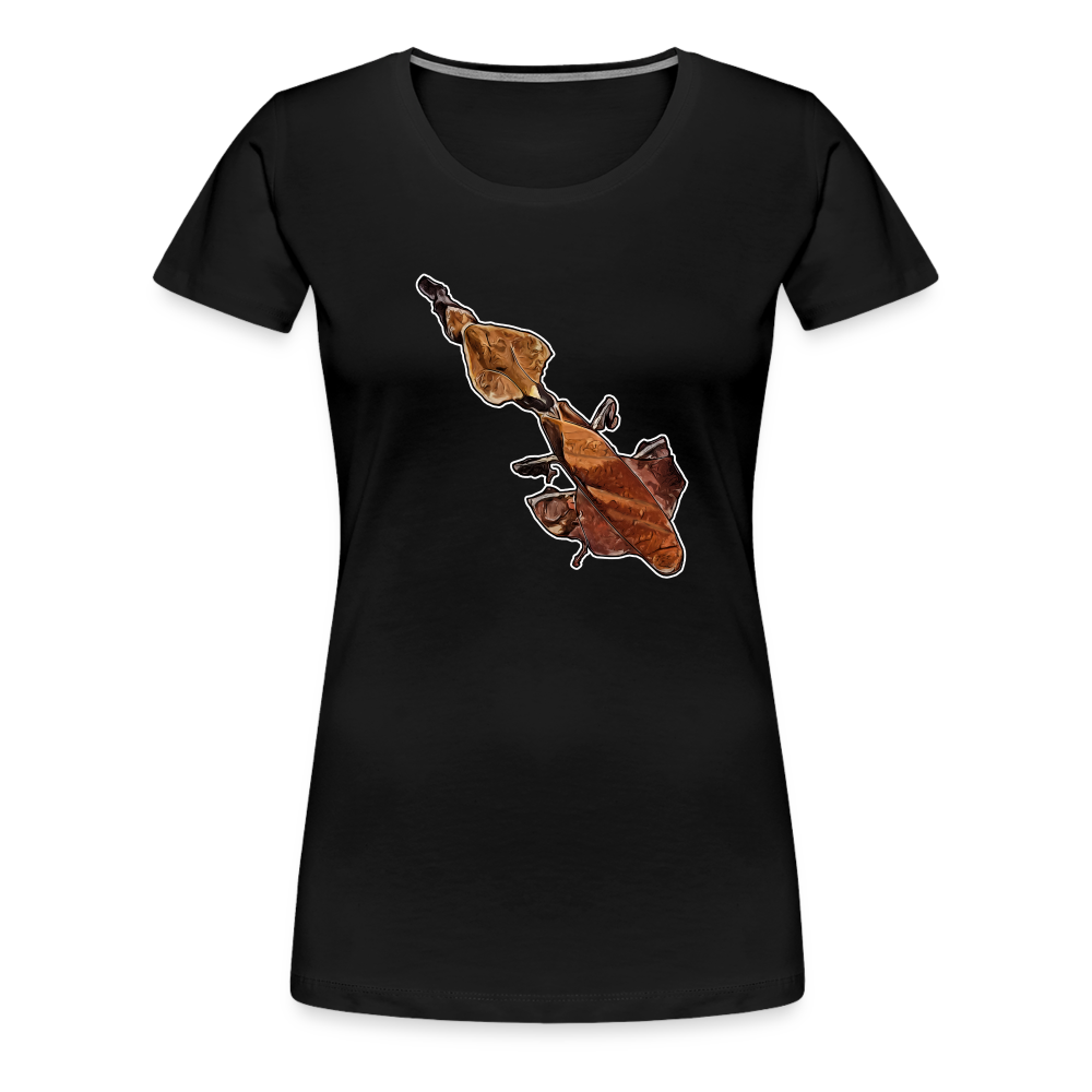 Frauen Basic T-Shirt Phyllocrania paradoxa female - black