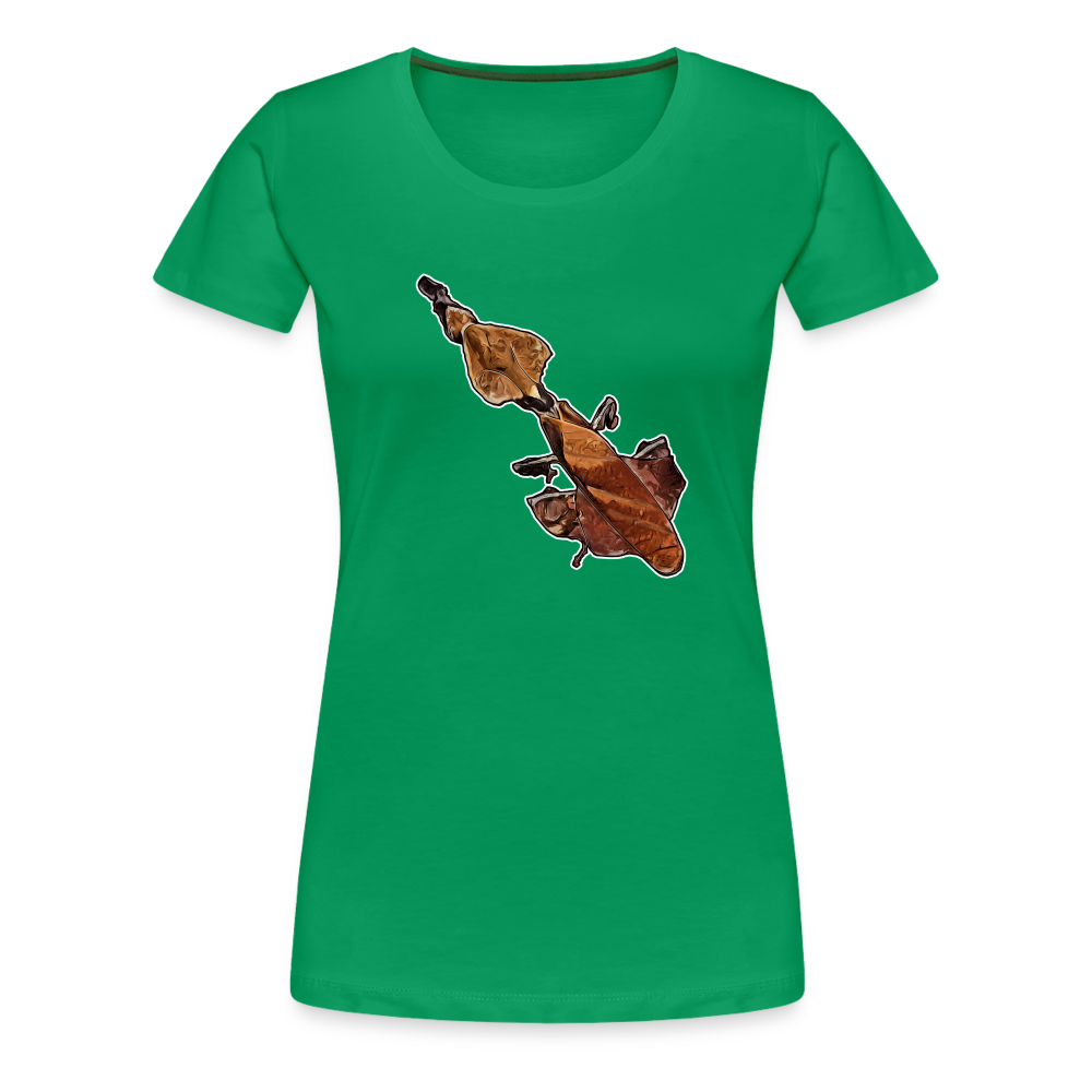 Frauen Basic T-Shirt Phyllocrania paradoxa female - kelly green