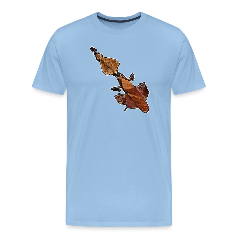 Männer Basic T-Shirt Phyllocrania paradoxa female - sky