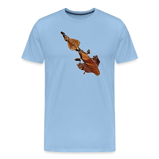 Männer Basic T-Shirt Phyllocrania paradoxa female - sky