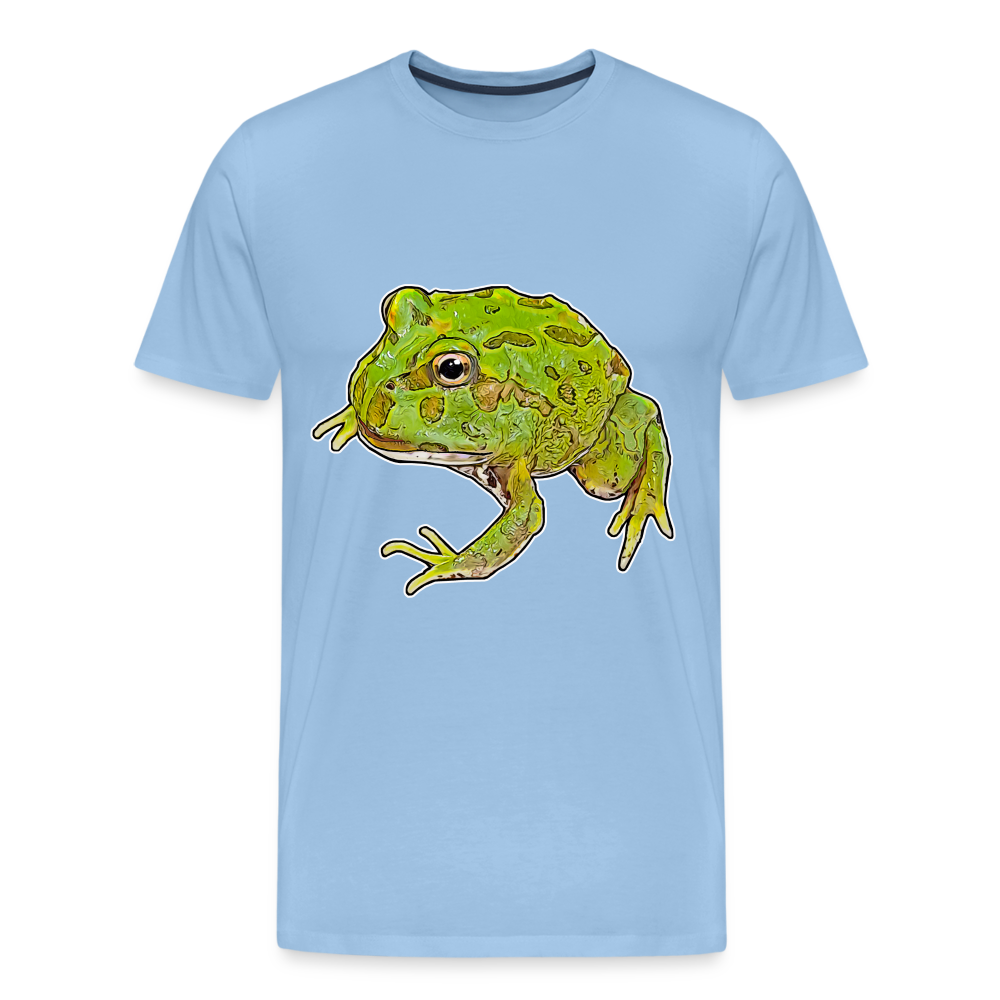 Männer Basic T-Shirt Ceratophrys cranwelli Peppermint Blue - sky
