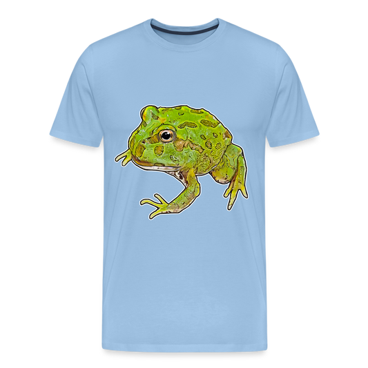 Männer Basic T-Shirt Ceratophrys cranwelli Peppermint Blue - sky
