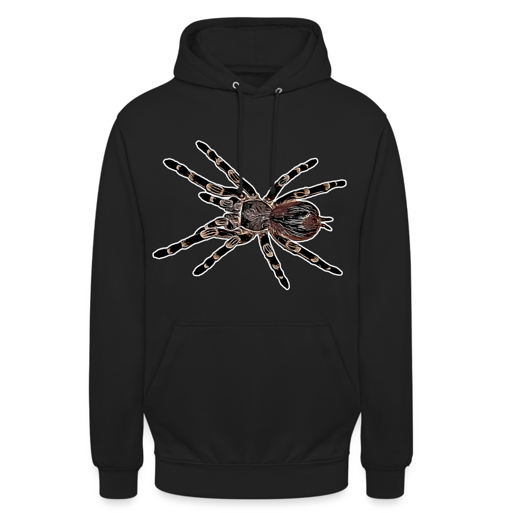 Unisex Hoodie Acanthoscurria geniculata - black