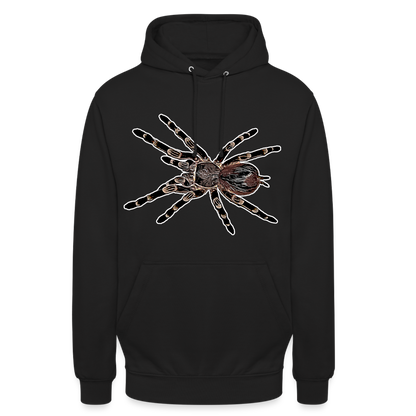 Unisex Hoodie Acanthoscurria geniculata - black