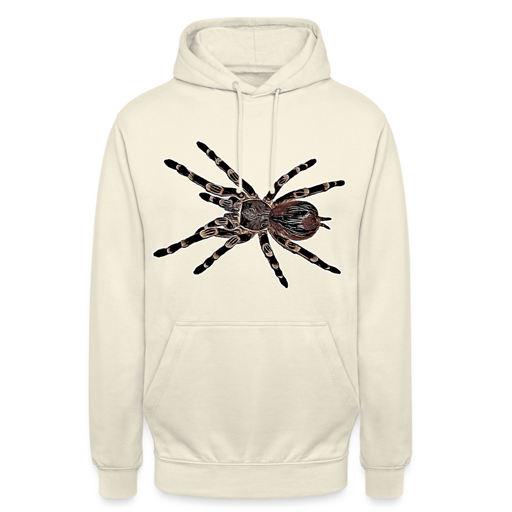 Unisex Hoodie Acanthoscurria geniculata - vanilla