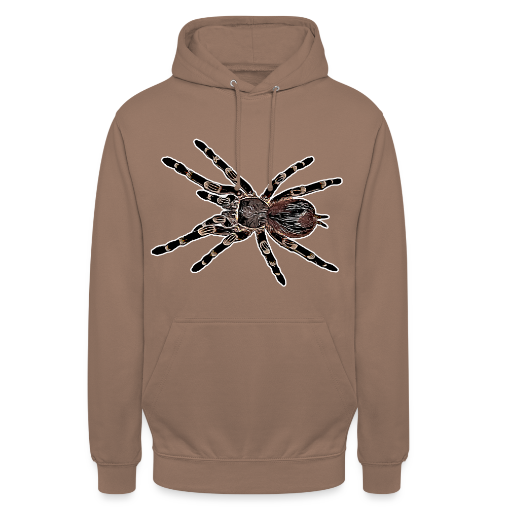 Unisex Hoodie Acanthoscurria geniculata - mocha