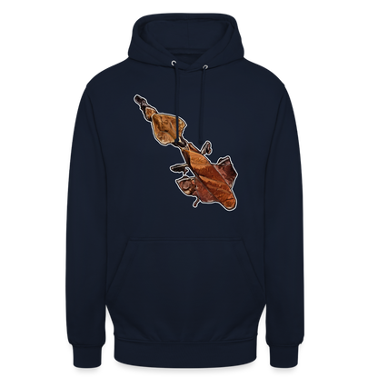 Unisex Hoodie Phyllocrania paradoxa - navy