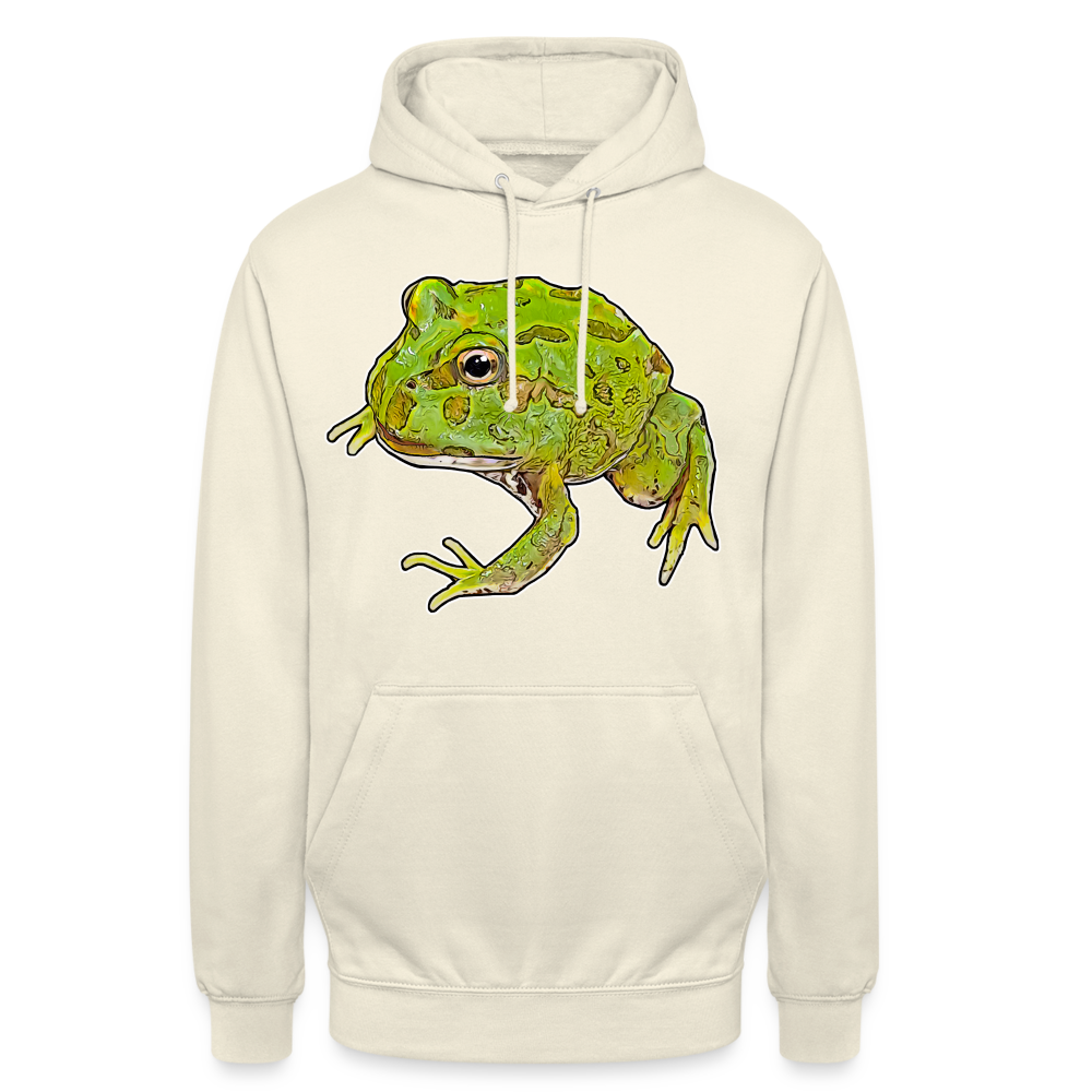 Unisex Hoodie Ceratophrys cranwelli Peppermint Blue - vanilla