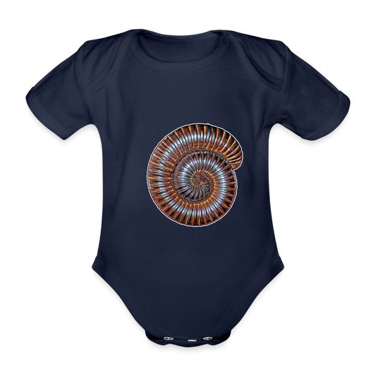 Baby Body kurz Archispirostreptus gigas - dark navy