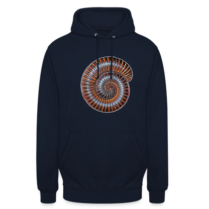 Unisex Hoodie Archispirostreptus gigas - navy