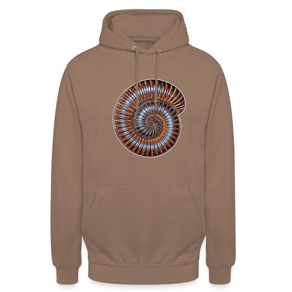 Unisex Hoodie Archispirostreptus gigas - mocha