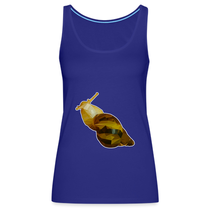 Frauen Tank Top Achatina reticulata Low Poly - royal blue